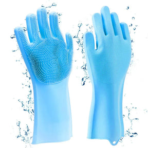 Silicone Pet Bathing Glove for Dogs & Cats – PawMitt™