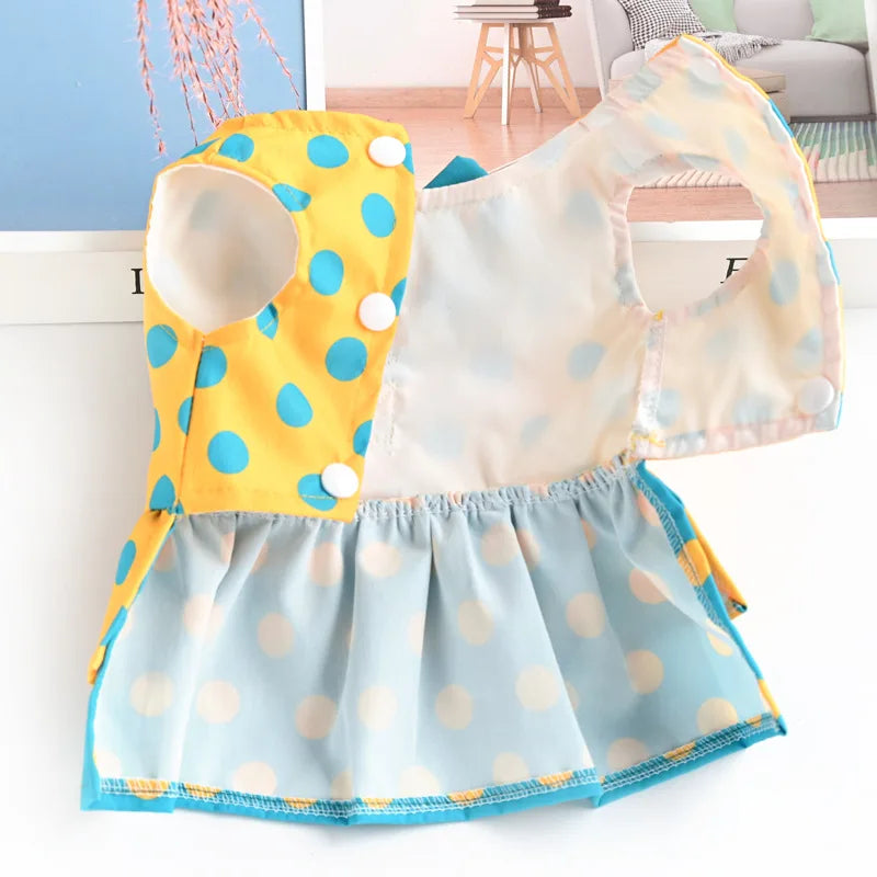 Polka Dot Dress Collar & Leash Set for Pets – Twirla™
