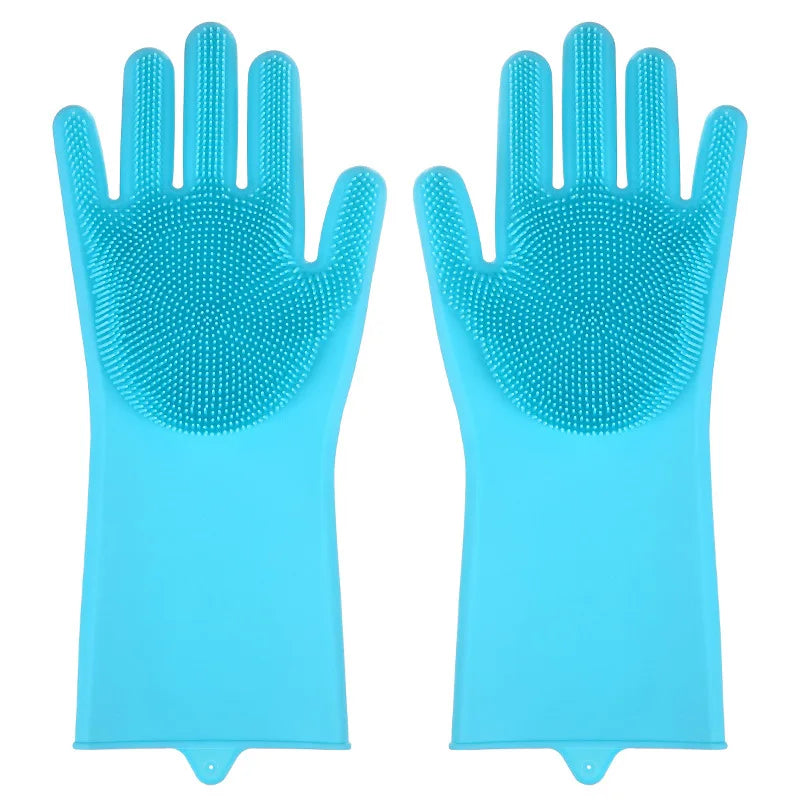 Silicone Pet Bathing Glove for Dogs & Cats – PawMitt™