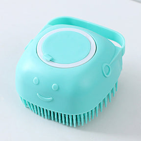 Silicone Bath Massaging Shampoo Brush for Pets – Lathero™