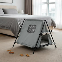 Oxford Tent Pet Bed with Aluminum Frame for Dogs & Cats – Tarno™
