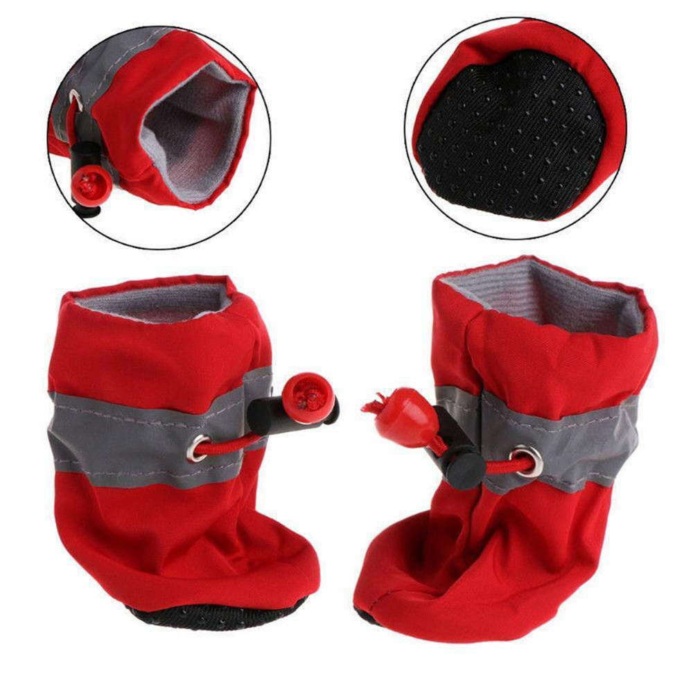 Waterproof Adjustable Pet Socks with Non-Slip Soles – Sockwick™