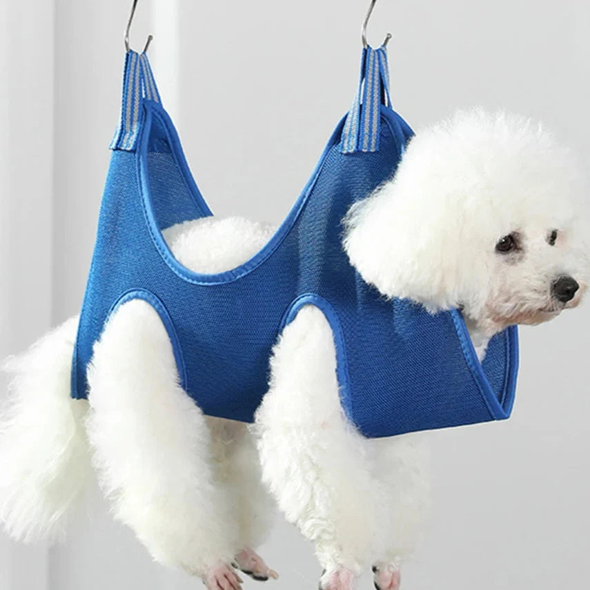 Pet Grooming Restraint Hammock for Dogs & Cats – Groomwrap™