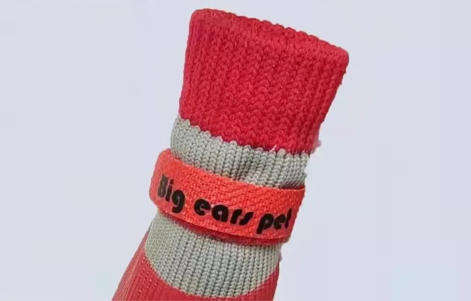 Waterproof Non-Slip Pet Socks with Adjustable Fit – PawShield™