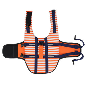 Striped Pet Life Jacket – Flotation Safety Vest – Vaylo™