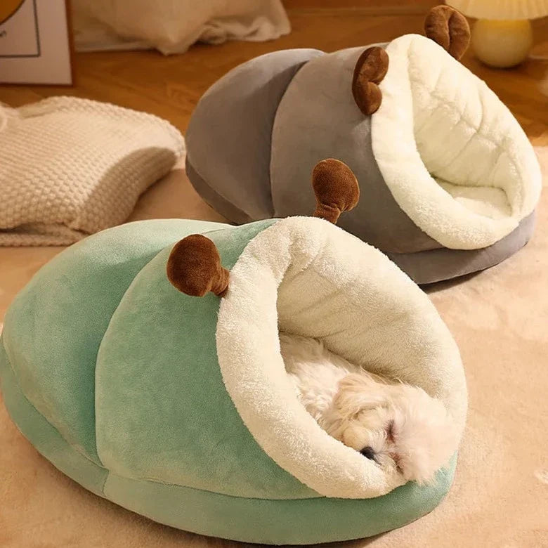 Cotton Slipper Pet Bed for Small & Medium Dogs and Cats – SnugStep™
