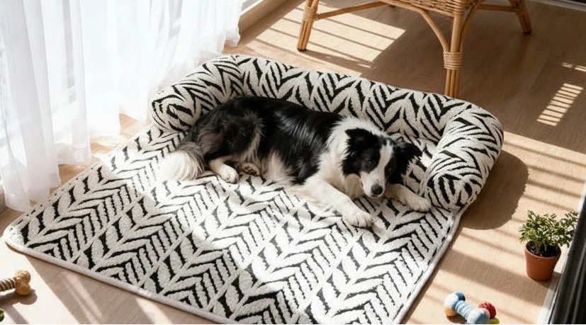 Coral Velvet Pet Sofa Bed in Two Sizes – Veloura™