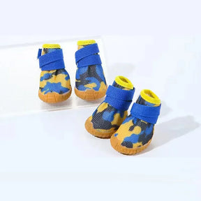 Non-Slip Pet Shoes with Breathable Upper & Adjustable Straps – StreetPaws™