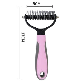 Stainless Steel Pet Deshedding Comb for Dogs & Cats – Detanglo™