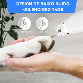 Pet Hair Vacuum & Grooming Kit with 7 Accessories – Groomza™