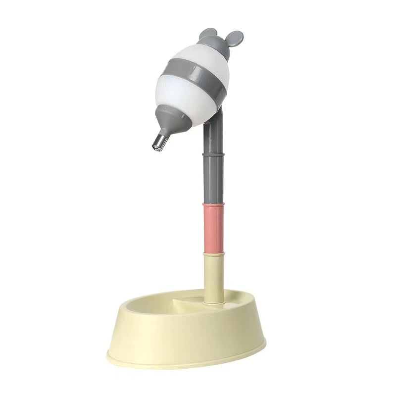 Anti-Spill Vertical Pet Feeder & Water Dispenser – Pourvo™