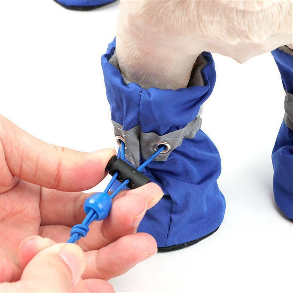Waterproof Adjustable Pet Socks with Non-Slip Soles – Sockwick™