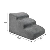 Non-Slip Memory Foam Pet Stairs for Dogs & Cats – Klimbo™