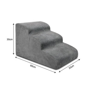 Non-Slip Memory Foam Pet Stairs for Dogs & Cats – Klimbo™