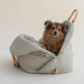 Luxury Pet Carrier Bag with Shoulder Strap & Car Seat Use – LuxTote™