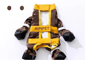 Waterproof Anti-Dirt Pet Onesie with Bootie Option – Pawcloak™