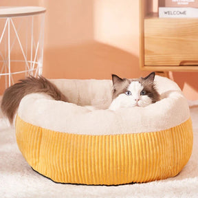 Cotton Puff Pet Bed for Dogs & Cats – Restelle™