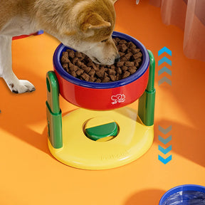 Height-Adjustable Suction Cup Pet Bowl, 3 Settings – Liftaro™