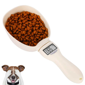Digital Pet Food Scale with Detachable Measuring Spoon – Gramwell™