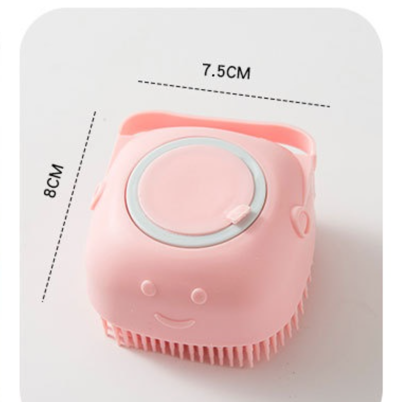 Silicone Bath Massaging Shampoo Brush for Pets – Lathero™