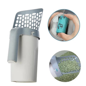 Self-Cleaning Cat Litter Scoop & Waste Bags – Litterix™