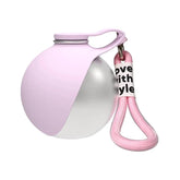 Portable Stainless Steel Pet Water Bottle with Foldable Bowl – Fluvo™