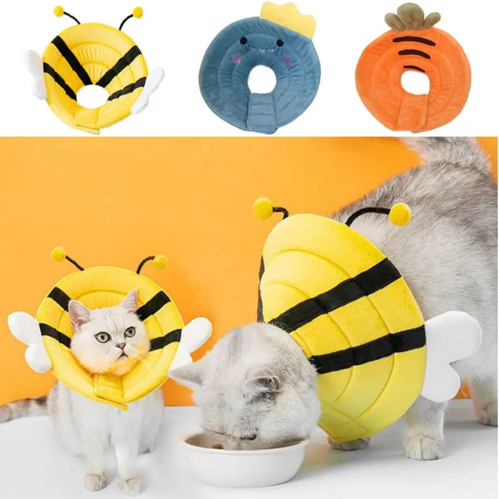 Padded Elizabethan Recovery Collar for Pets – ComfyCone™
