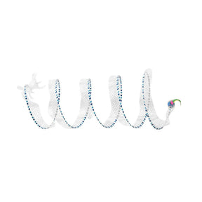 Cat Tunnel Toy with Spring Steel Frame & Elastic Mesh – SpringPounce™