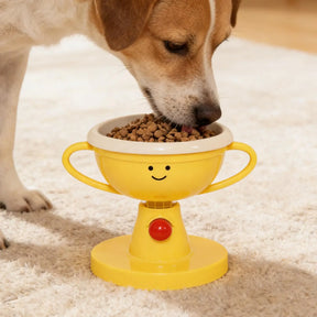 Adjustable Elevated Pet Bowl with Non-Slip Base for Dogs & Cats – Vertiko™