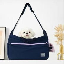 Convertible Pet Carrier Bag with Shoulder Strap & Mesh – Voya™