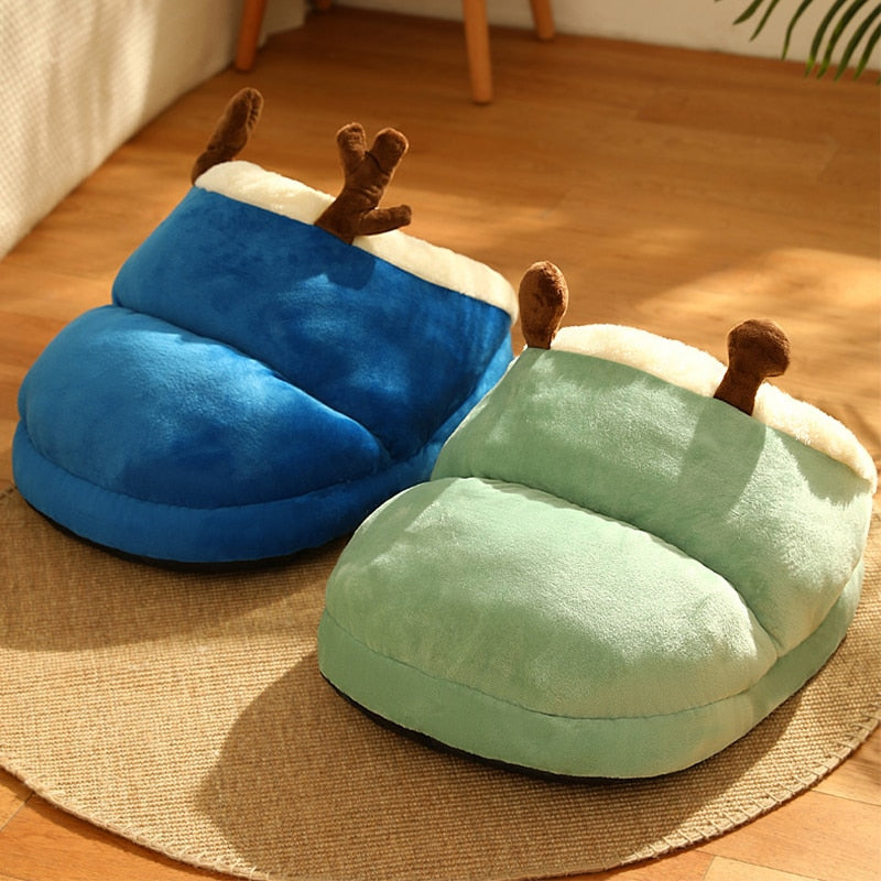 Cotton Slipper Pet Bed for Small & Medium Dogs and Cats – SnugStep™