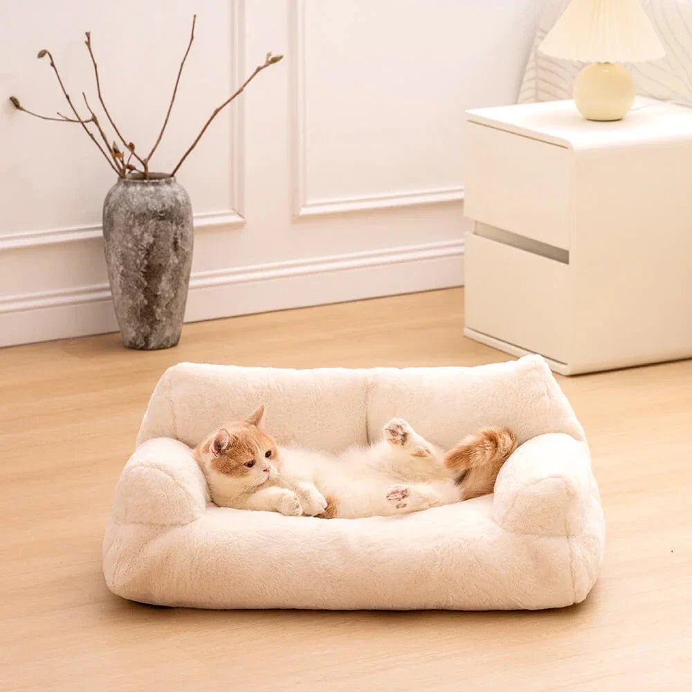 Pet Sofa Bed with Removable Cover & Pillow – Lilipit