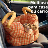 3-in-1 Pet Carrier, Car Seat & Bed with Safety Belt – CozyTrio™