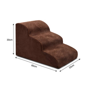 Non-Slip Memory Foam Pet Stairs for Dogs & Cats – Klimbo™
