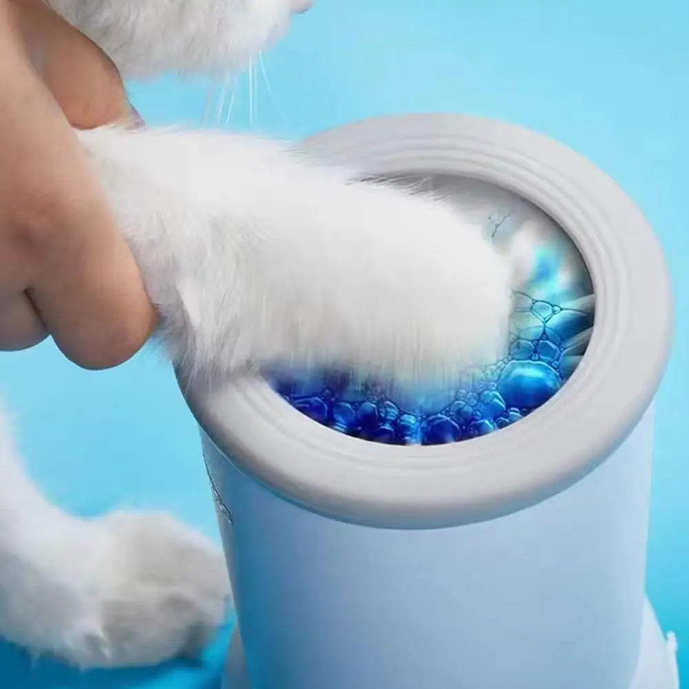 USB Rechargeable Automatic Paw Cleaner Cup for Pets – Cleanza™