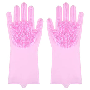 Silicone Pet Bathing Glove for Dogs & Cats – PawMitt™