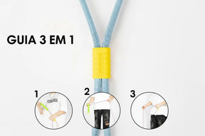 3-in-1 Pet Leash with Poop Bag Holder – Trekka™
