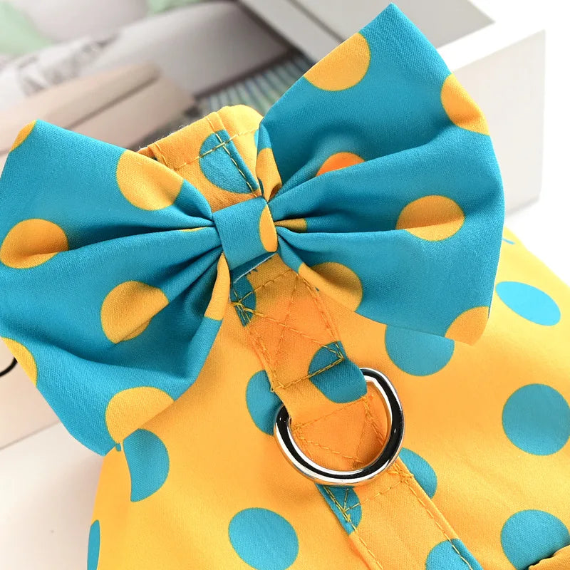 Polka Dot Dress Collar & Leash Set for Pets – Twirla™