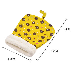 Waterproof Plush Pet Sleeping Bag Bed for Small & Medium Dogs & Cats – SnugglePouch™