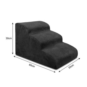 Non-Slip Memory Foam Pet Stairs for Dogs & Cats – Klimbo™
