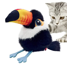 Interactive Bird Toy for Cats with Motion Sensor – Peckle™