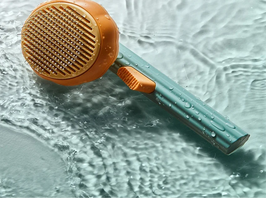 Self-Cleaning Pet Hair Removal Brush for Cats & Dogs – Shedwell™