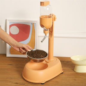 Anti-Spill Pet Water Dispenser & Feeder Bowl – Vesko™