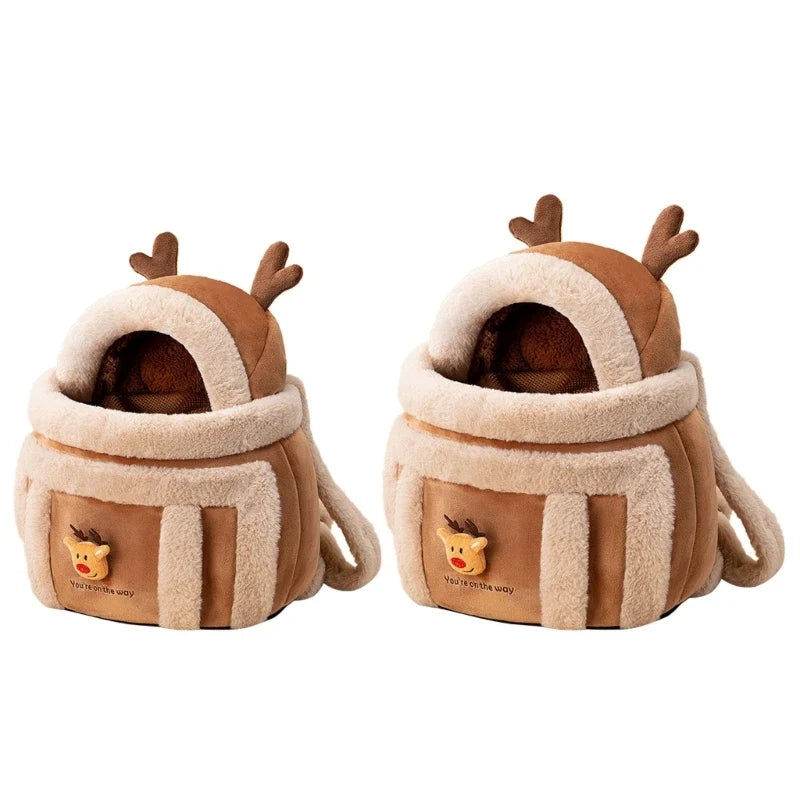 Kangaroo Pouch Pet Carrier with Hood – Kanvo™
