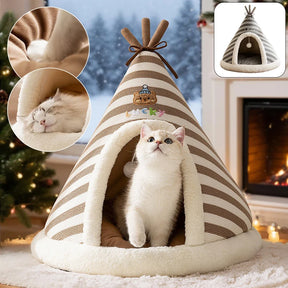 Oxford Polyester Pet Tent Bed in 4 Sizes – NookHaven™