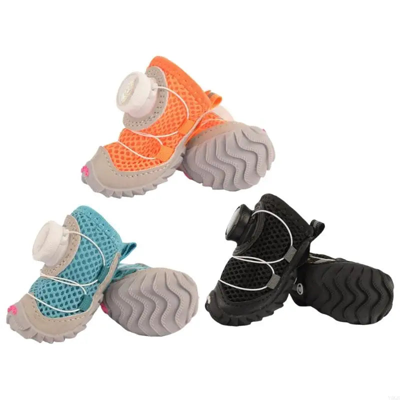 Quick-Twist Adjustable Pet Boots with Non-Slip Soles – Zwivo™