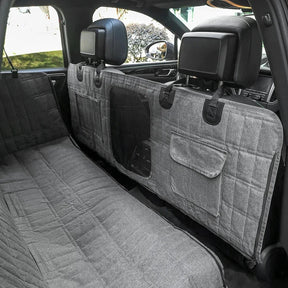 Waterproof Rear Car Seat Cover for Dogs with Mesh Window – Cargona™