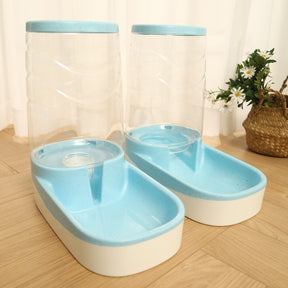 Vertical Pet Feeder & Water Dispenser with Anti-Spill Design – Vertiflow™