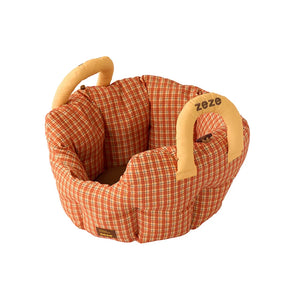 3-in-1 Pet Carrier, Car Seat & Bed with Safety Belt – CozyTrio™