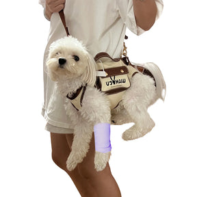 Backpack Carrier with Lift Support Leash for Pets – LiftEase™